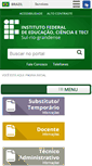 Mobile Screenshot of concursos.ifsul.edu.br